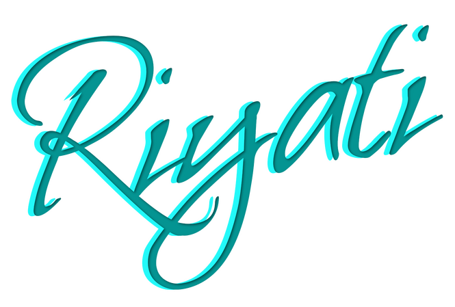 Riyati Logo The Riyati logo, stylized in a semi-cursive handwriting-like font